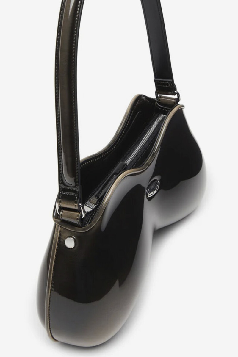 DOUBLE-D SHOULDER BANDOLERA Negro