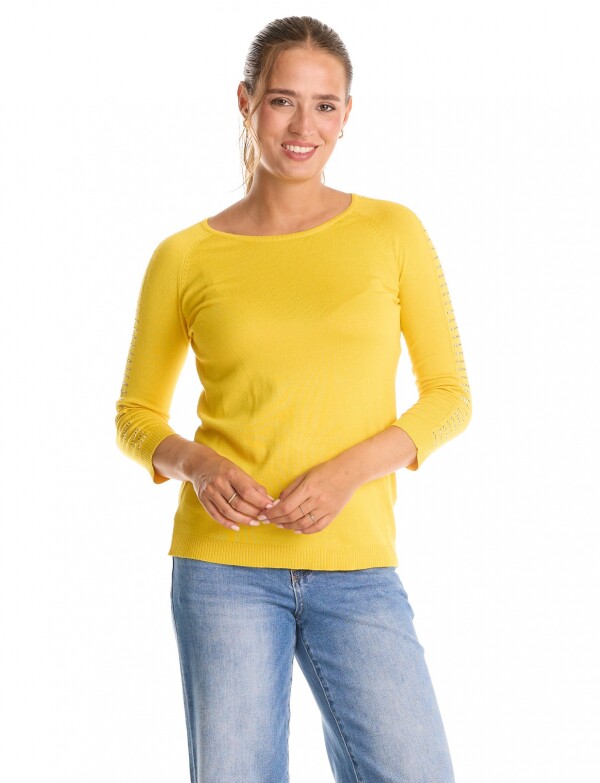 Buzo Tachas AMARILLO