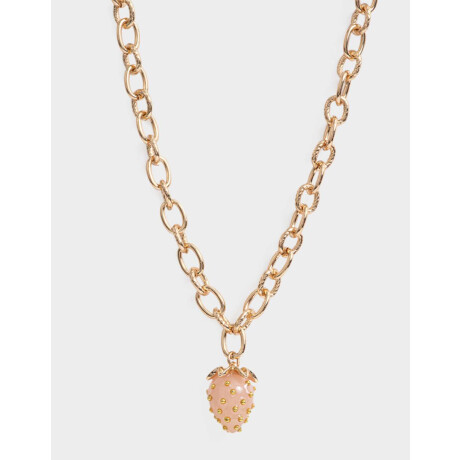 Collar Con Dije Berry Dorado