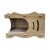 Casa Gatos Cama Cucha Cueva Madera MDF Rascador Corrugado Variante Color Madera Blanca
