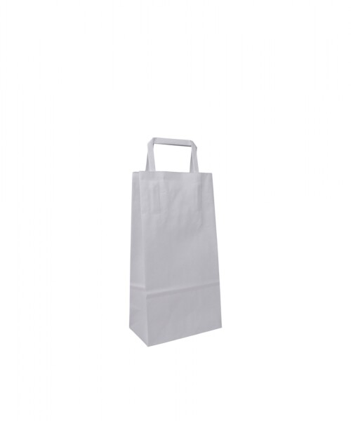 Bolsa lisa acuario 14x08x26 cm BLANCO