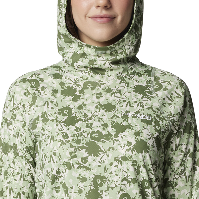 Remera Summit Valley Mujer NIAGARA/SAGE LEAF POPFL