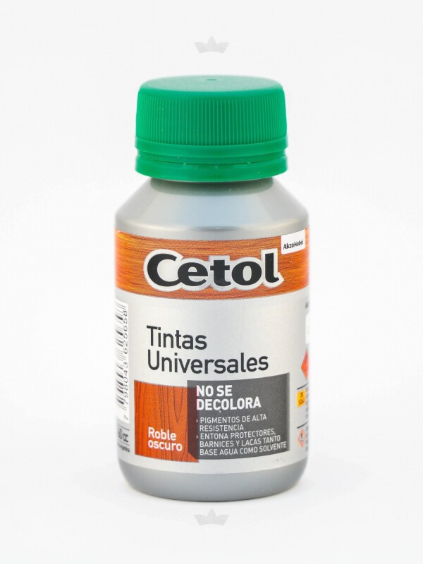 CETOL TINTA UNIVERSAL ROBLE OSCURO 60cc. N/A