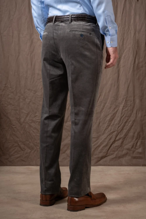 Pantalon Corduroy clásico Gris
