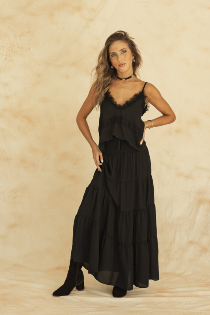 FALDA AURELIA NOIR FALDA AURELIA NOIR