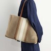 Bolso Bungalow en canvas Natural