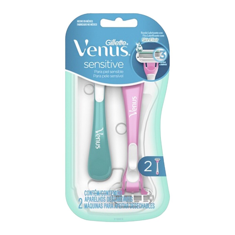 GILLETTE VENUS 3 SENSITIVE MAQU 2 PIEZAS única