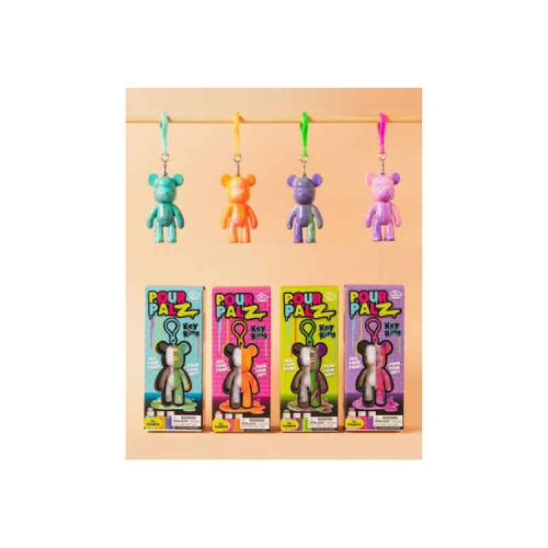 Pour Palz Llaveros Mini Ositos Surtidos Pour Palz Llaveros Mini Ositos Surtidos