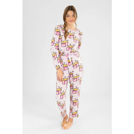 Pijama polar pop vibes Lila