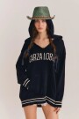 SWEATER HOODED Negro