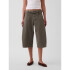 BELTED CULOTTE - RAQUEL BLACK MOSS