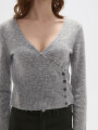 Sweater Olme Gris Melange Medio