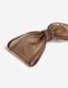 Hebillas Francesas Moño Hebilla Francesa Con Moño Mesh - Marron Chocolate