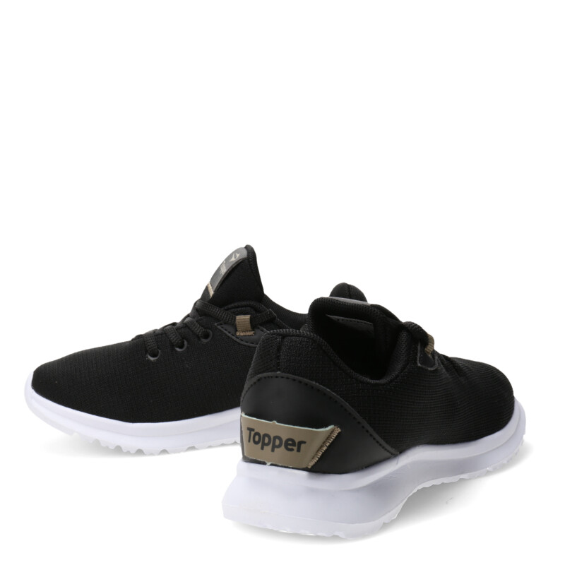 Championes de Niños Topper Lambi Negro - Beige