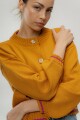 CARDIGAN TERRO COTTON Mostaza