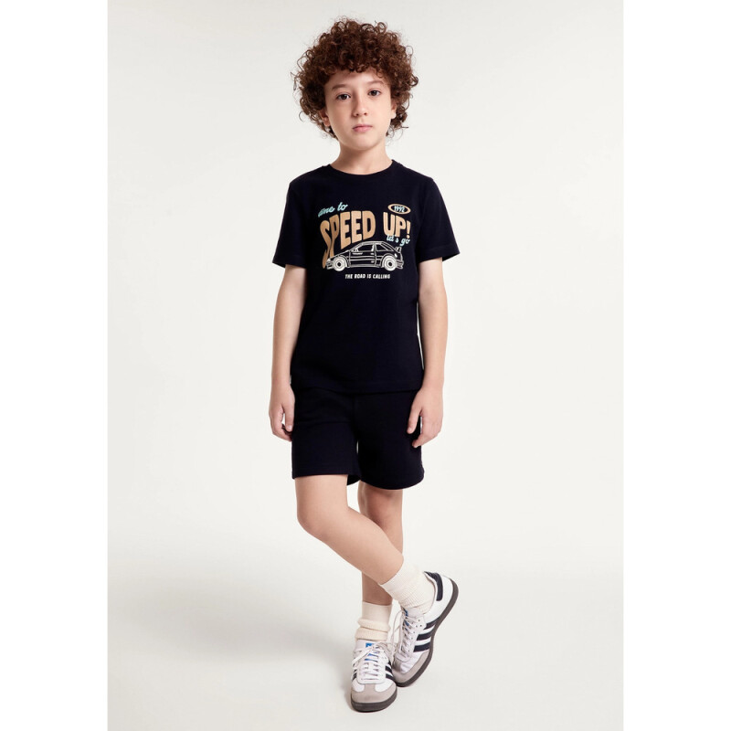 CAMISETA MM MASC PRETO