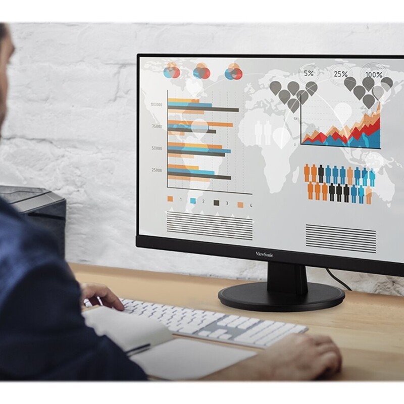 ViewSonic VA2447-MHU 24"Monitor IPS LED (1920x1080) FHD 100Hz ViewSonic VA2447-MHU 24"Monitor IPS LED (1920x1080) FHD 100Hz