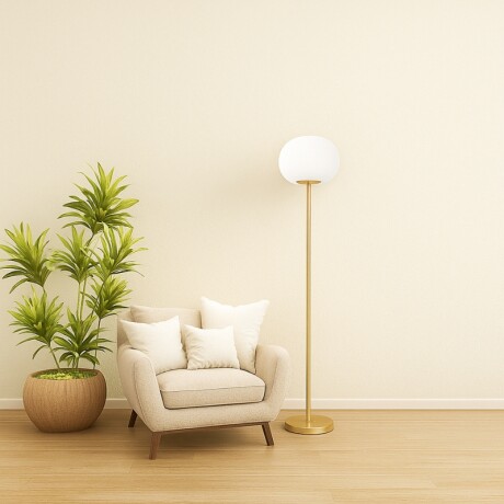 artefacto decorativo de pie Norwood - Gold Lámpara de Pie Norwood Gold