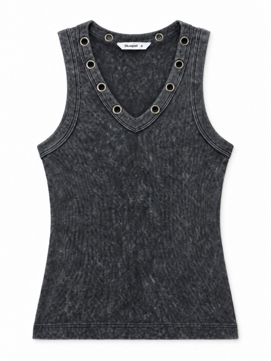 MUSCULOSA FYNARA - GRIS OSCURO 