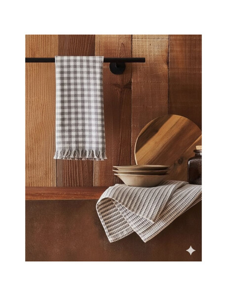 SET X2 REPASADORES 40X60CM CUADROS GRIS SET X2 REPASADORES 40X60CM CUADROS GRIS