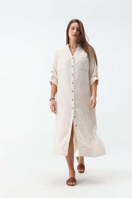 VESTIDO RENATA Beige
