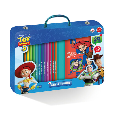 VALIJA INFANTIL TOY STORY 5 METAL 001