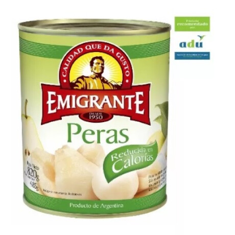 Peras en almibar baja calorias 800g EMIGRANTE Peras en almibar baja calorias 800g EMIGRANTE