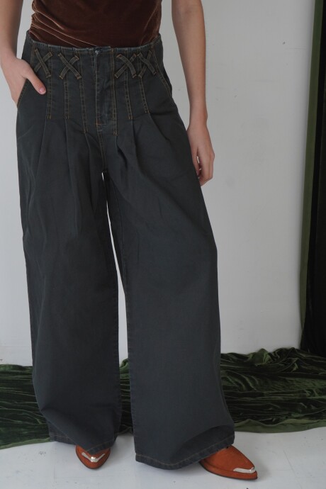 Cross Pants Vaquero Azul Marino