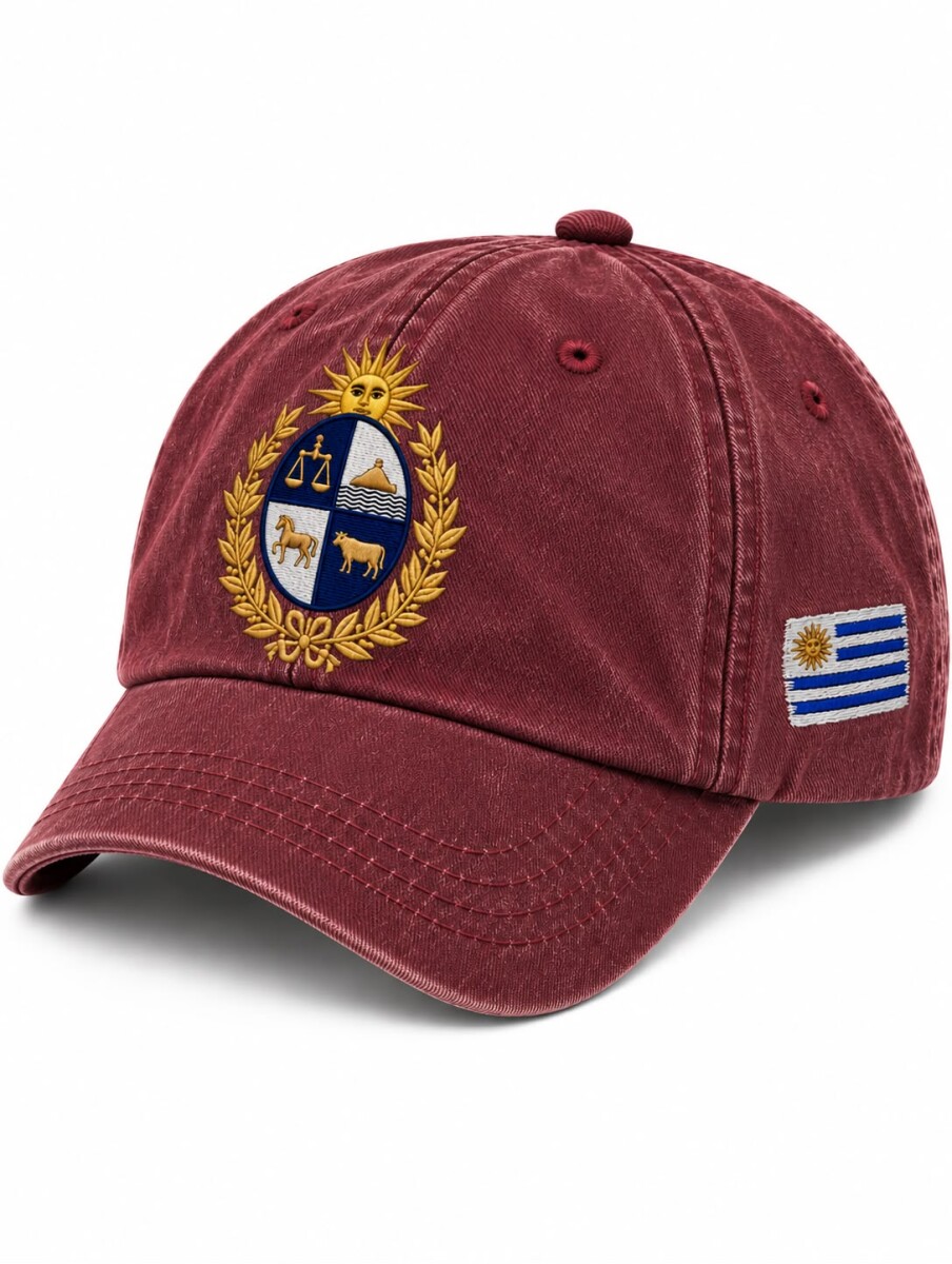 Gorra Visera - Bordo 