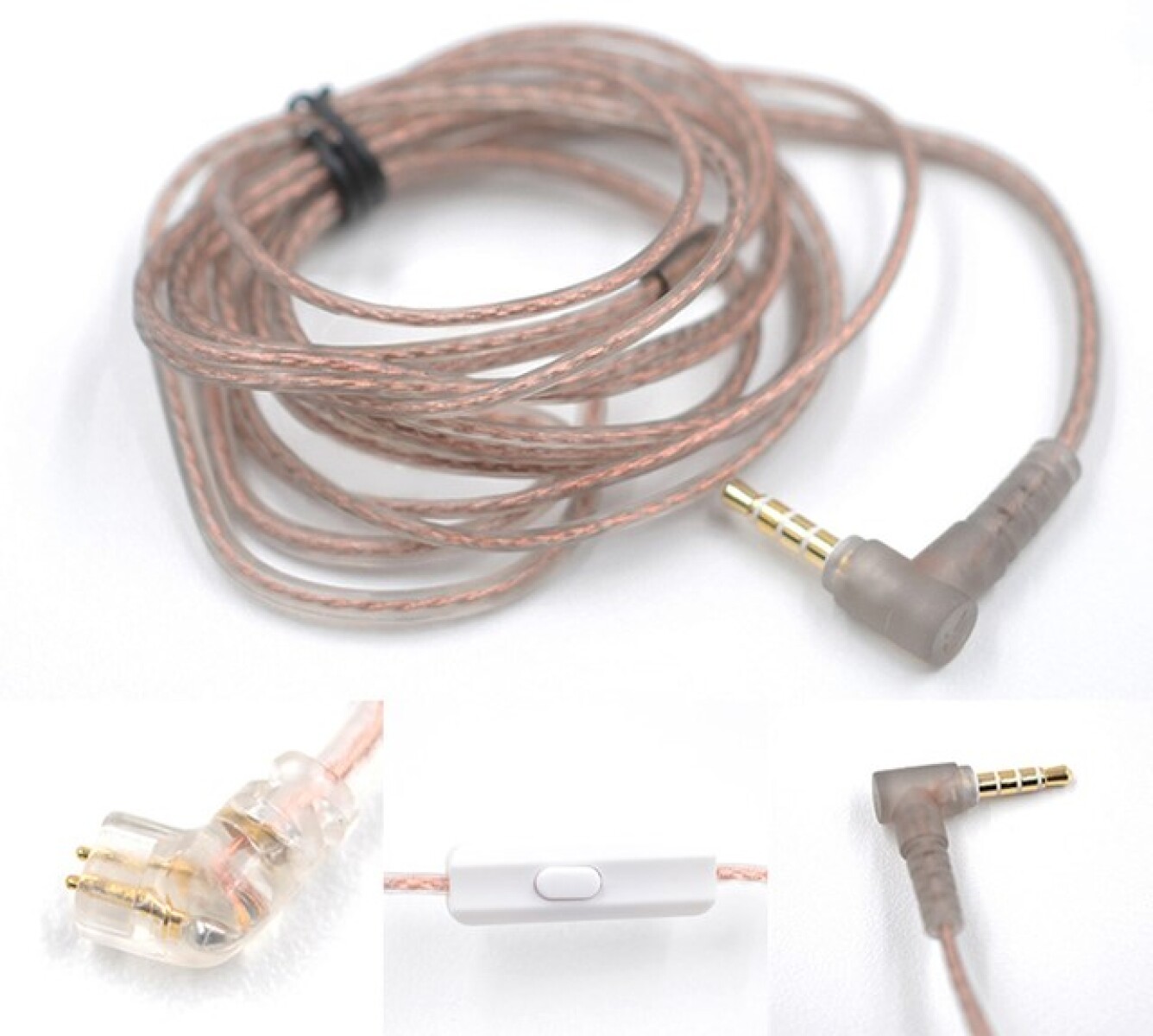 Cable In-ear KZ Profesional pin C con Mic 