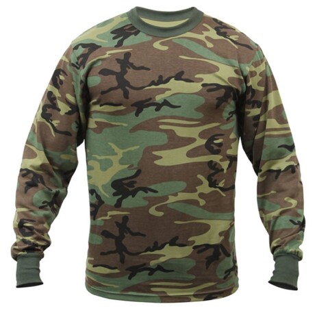 Remera rothco termica camouflada 6100 Remera rothco termica camouflada 6100