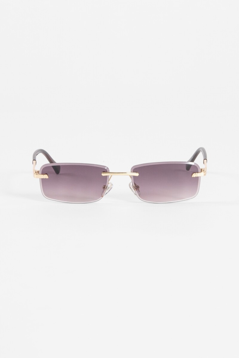 Lentes de sol shinny marrón