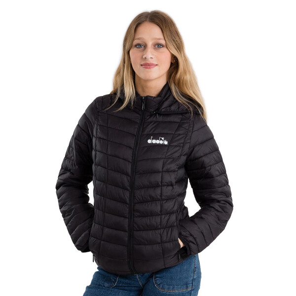 Campera Abrigo Niños Diadora Negro