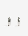 Aros Sets Metal Set De Aros Metal Bold - Plateado Rodio