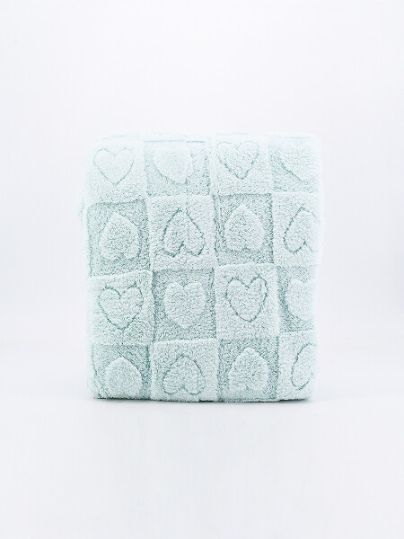 FLANNEL CORAZONES 1 PLAZA AQUA