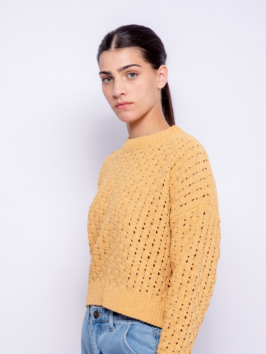 SWEATER MOON - Amarillo Oliva 