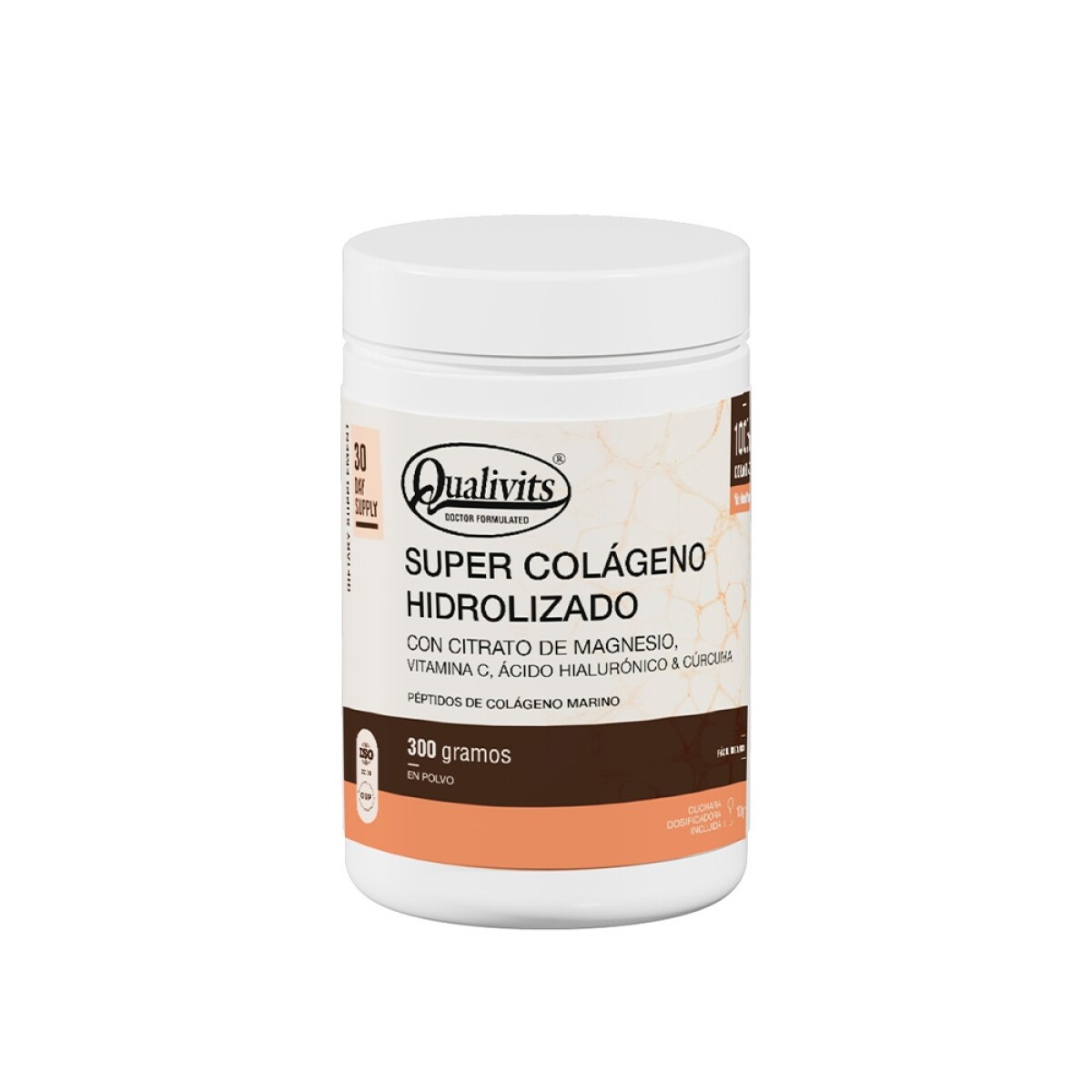 Super hyrolyzed collagen + vit C Qualivits 