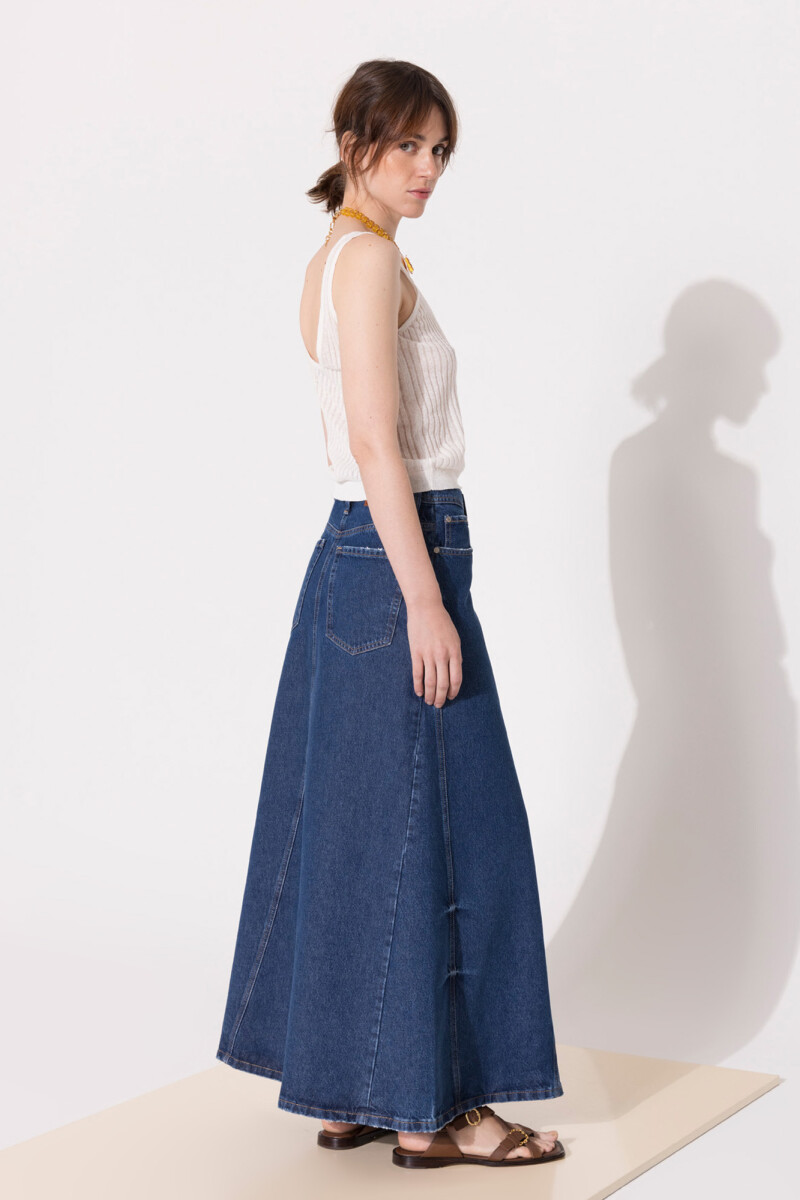 POLLERA LENNOX Azul