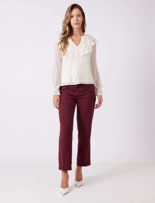 Pantalon Sastrero BORDEAUX