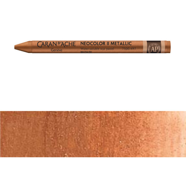 Pastel Neocolor Acuarelle Caran d'Ache Tonos Tierra