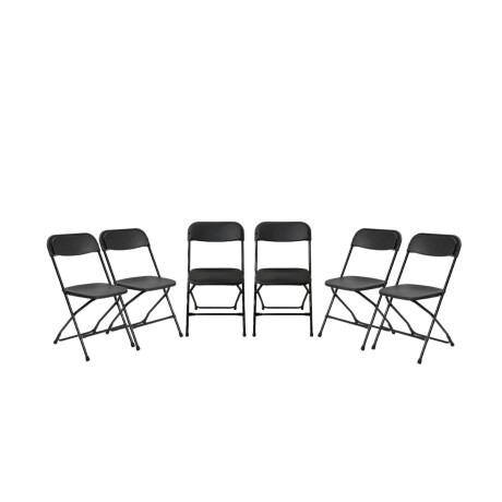 Set de 6 Sillas Lumax de Jardin Plegable Portable Set de 6 Sillas Lumax de Jardin Plegable Portable