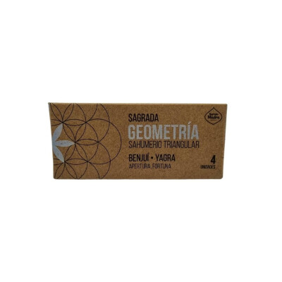 Sahumerio Sagrada Geometría Benjuí y Yagra Sagrada Geometria Benjui Y Yag