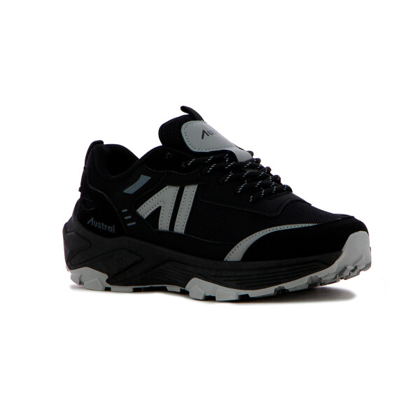 Austral Champion Lifestyle De Hombre Bangkok - Negro/gris Negro-gris