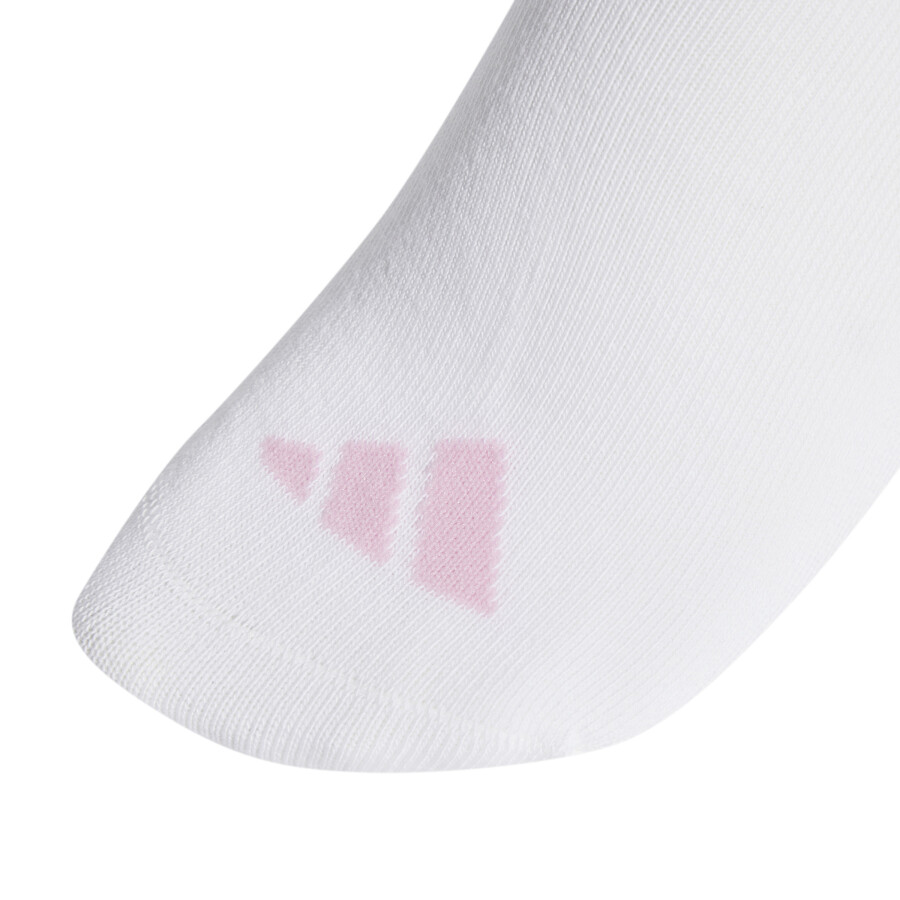 Medias Infantiles Adidas LK RIB x3 Blanco - Rosa - Violeta