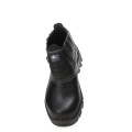 Botines Unisex Worker Elastizado Puntera de Composite Negro
