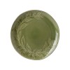 PLATO PLAYO CERAMICA VERDE C/DIS 25.5CM Unica