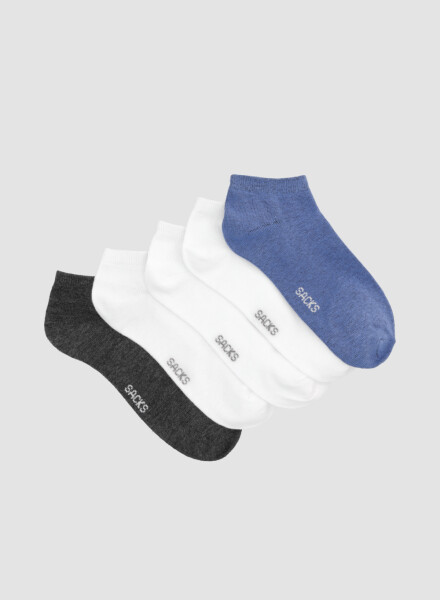 Medias cortas al tobillo en colores lisos Variante 39