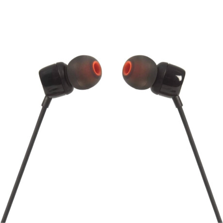AURICULARES JBL HEADPHONE T110 IN EAR Auriculares In-ear JBL Tune T110 Con Micrófono - Black