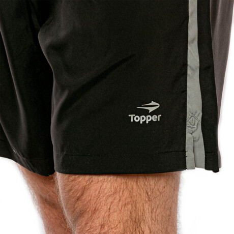 Short Deportivo Topper Bermuda Training Para Hombre Negro