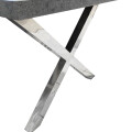 Mesa Comedor Con Patas Cromadas Mesa Comedor Con Patas Cromadas